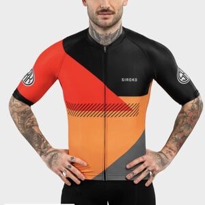 Siroko M2 California Cycling Jersey Mens XL Spain Breathable Reflective Biking